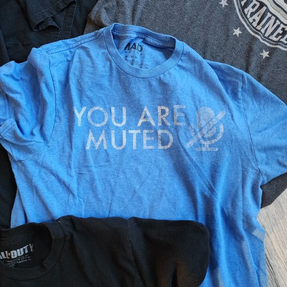 Men's Size M Gaming Graphic Tees // Gaming Shirts // Gaming Tees // Shirt Bundle - Picture 4 of 7